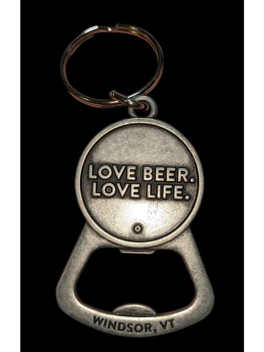 Harpoon IPA Bottle Opener Keychain Silver Bar Tavern Brewery Beer Lover Accessor